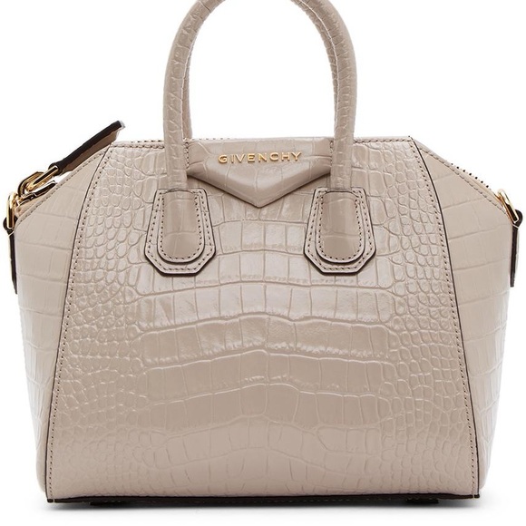 Givenchy antigona small beige croc - Picture 1 of 3